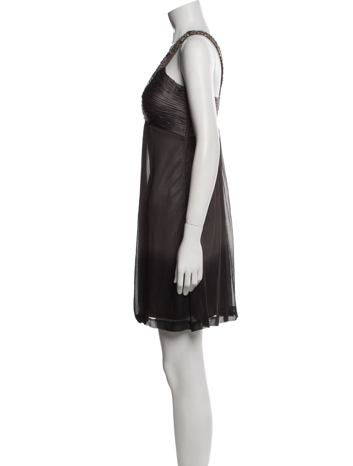 Sue Wong Silk Mini Dress