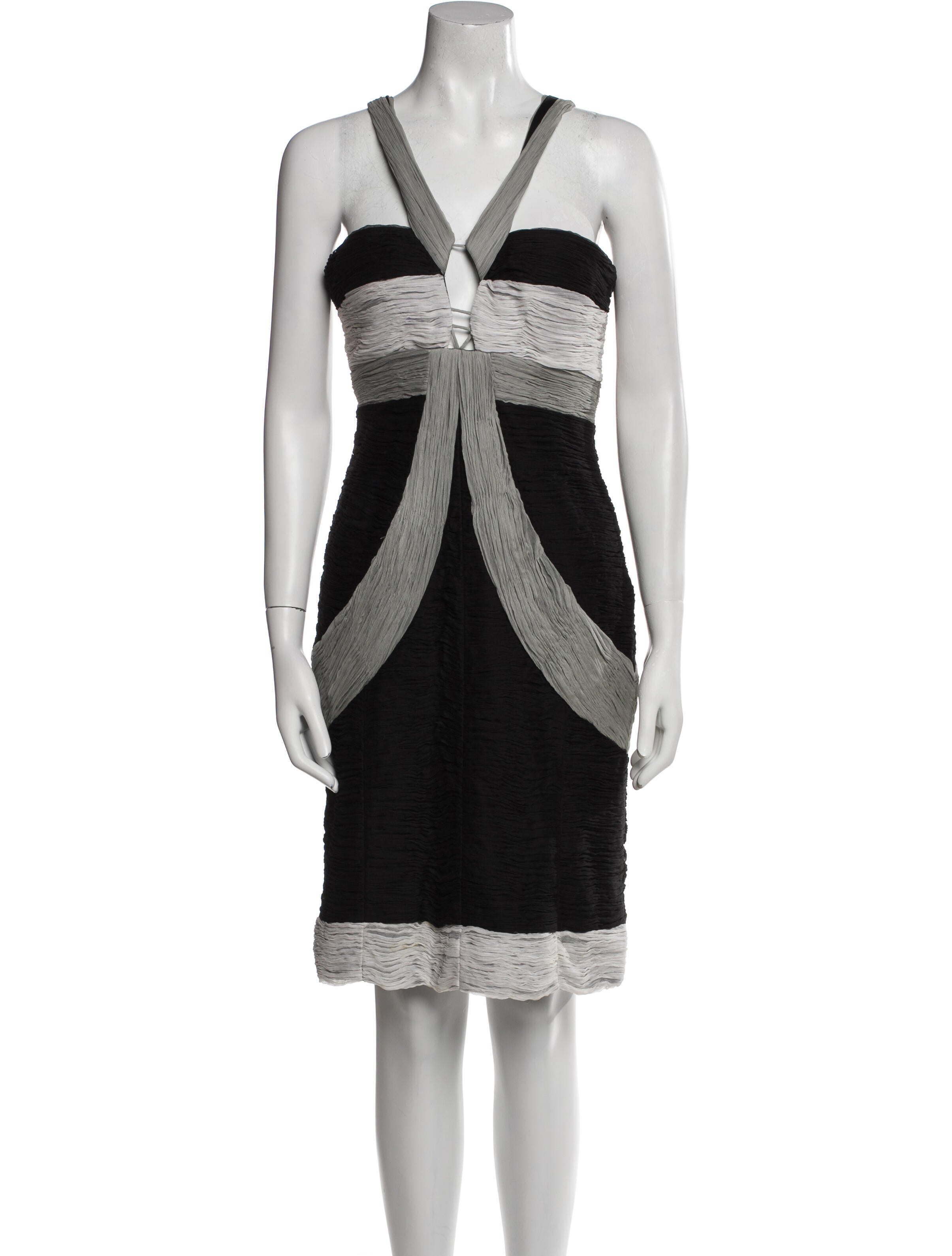 Sue Wong Silk Knee-Length Dress