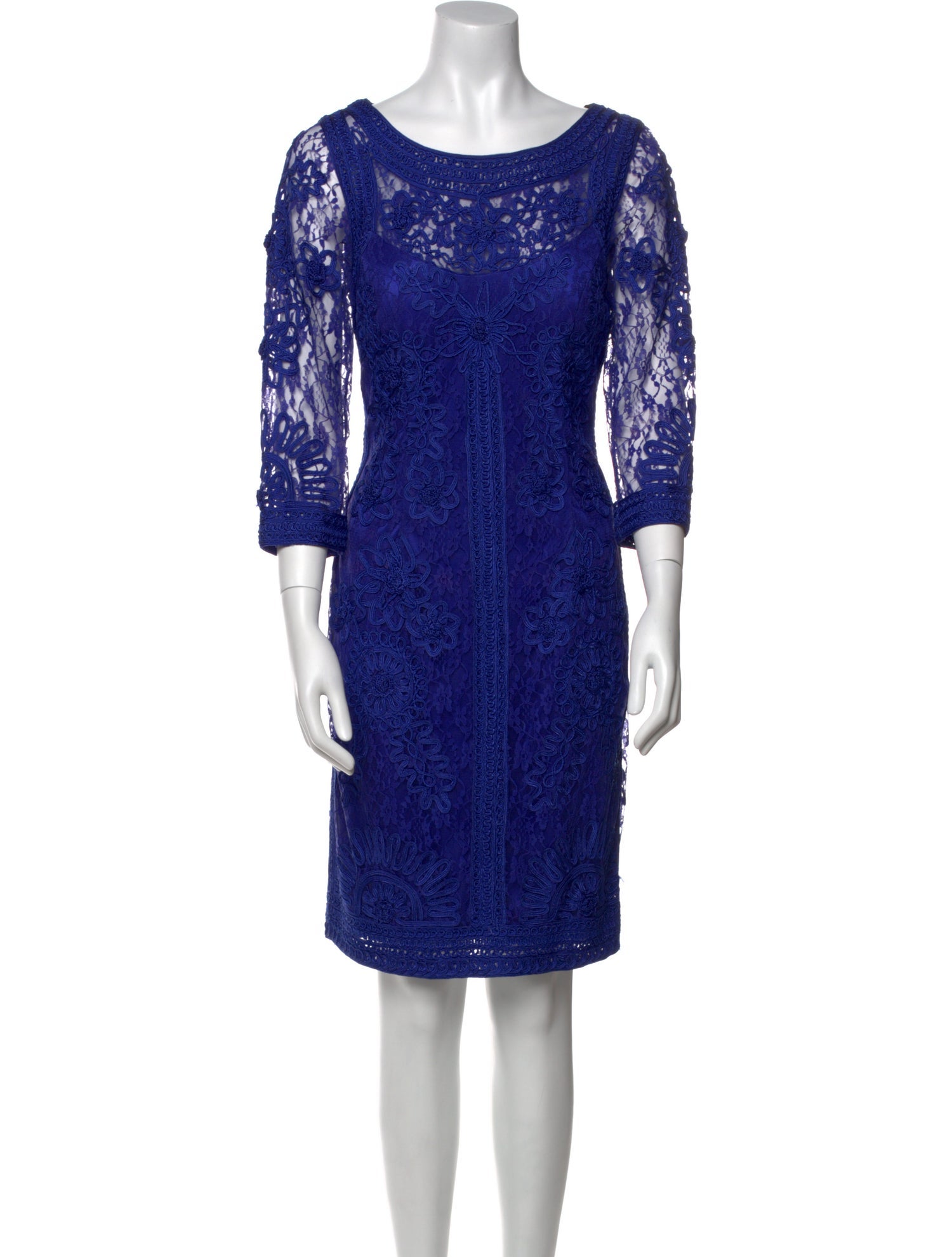 Sue Wong Nylon Knee-Length Dress