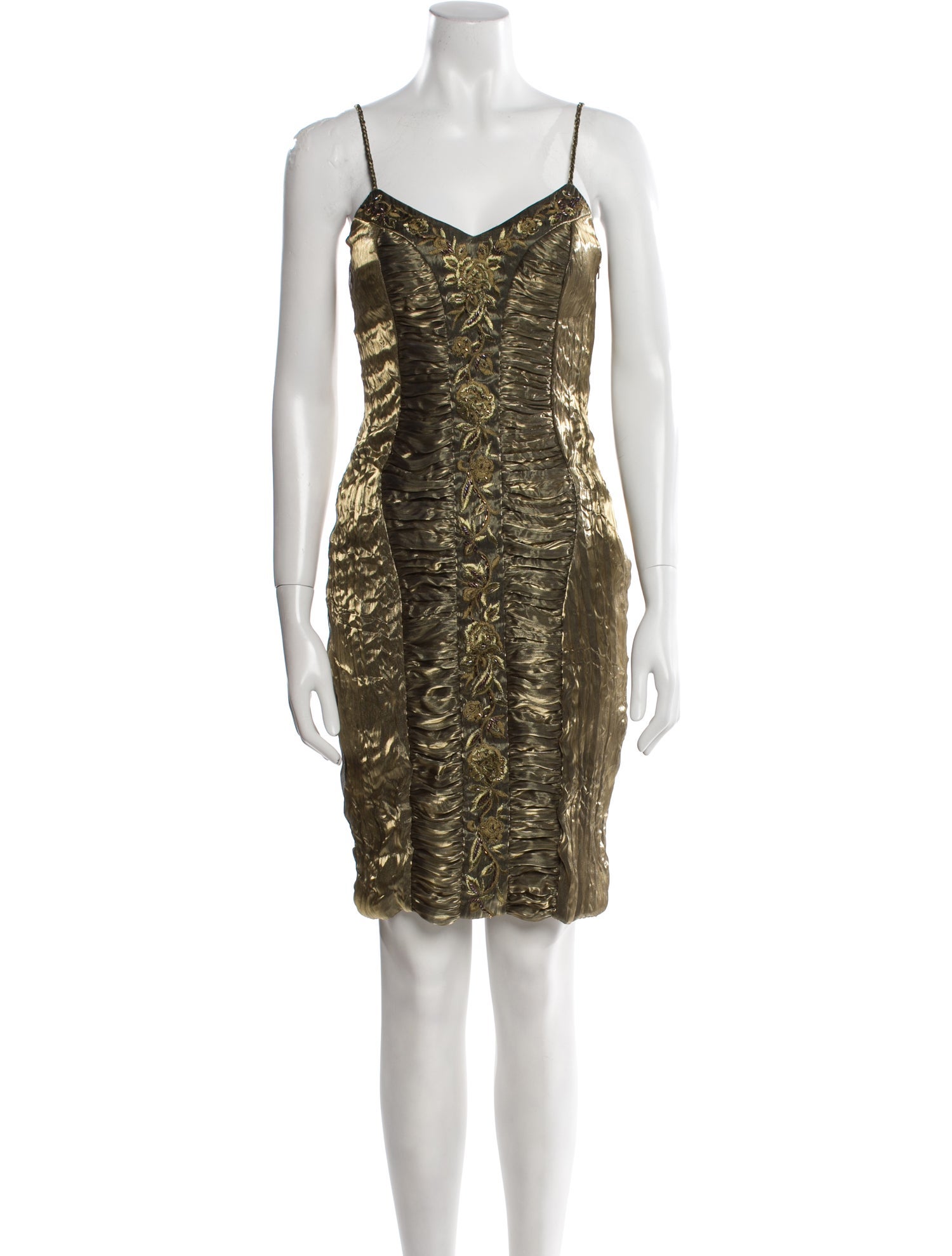 Sue Wong Printed Mini Dress