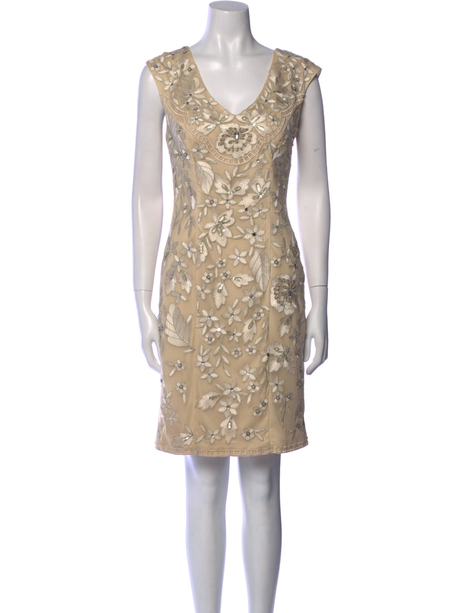 Sue Wong Printed Mini Dress