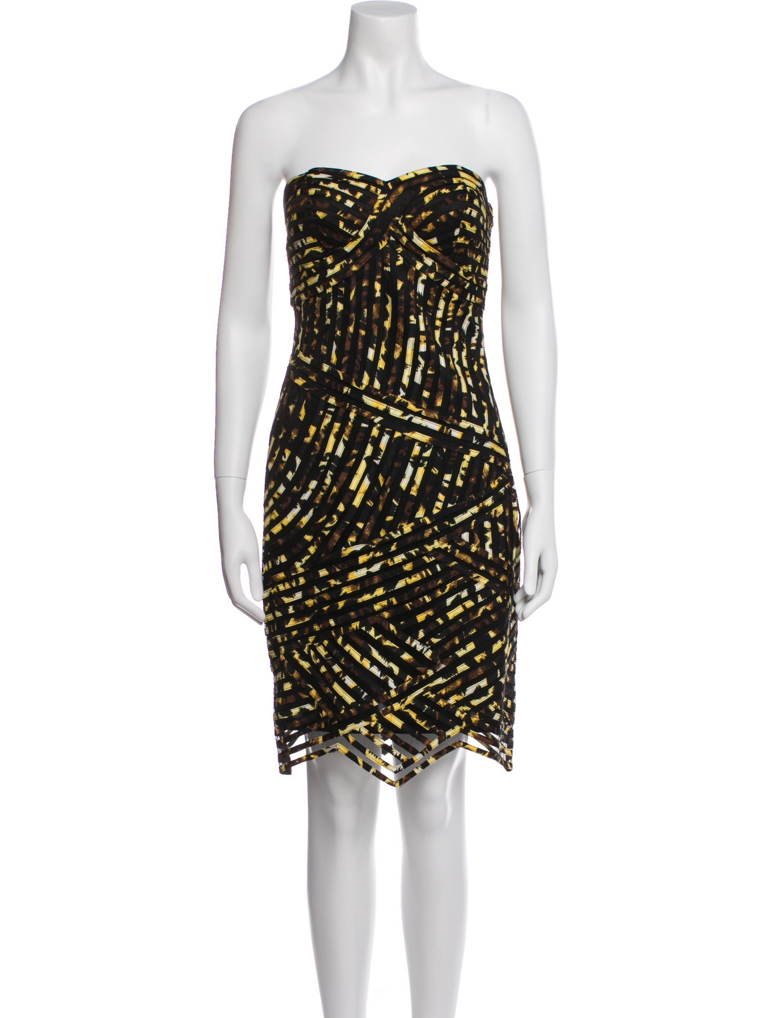 Sue Wong Printed Mini Dress w/ Tags