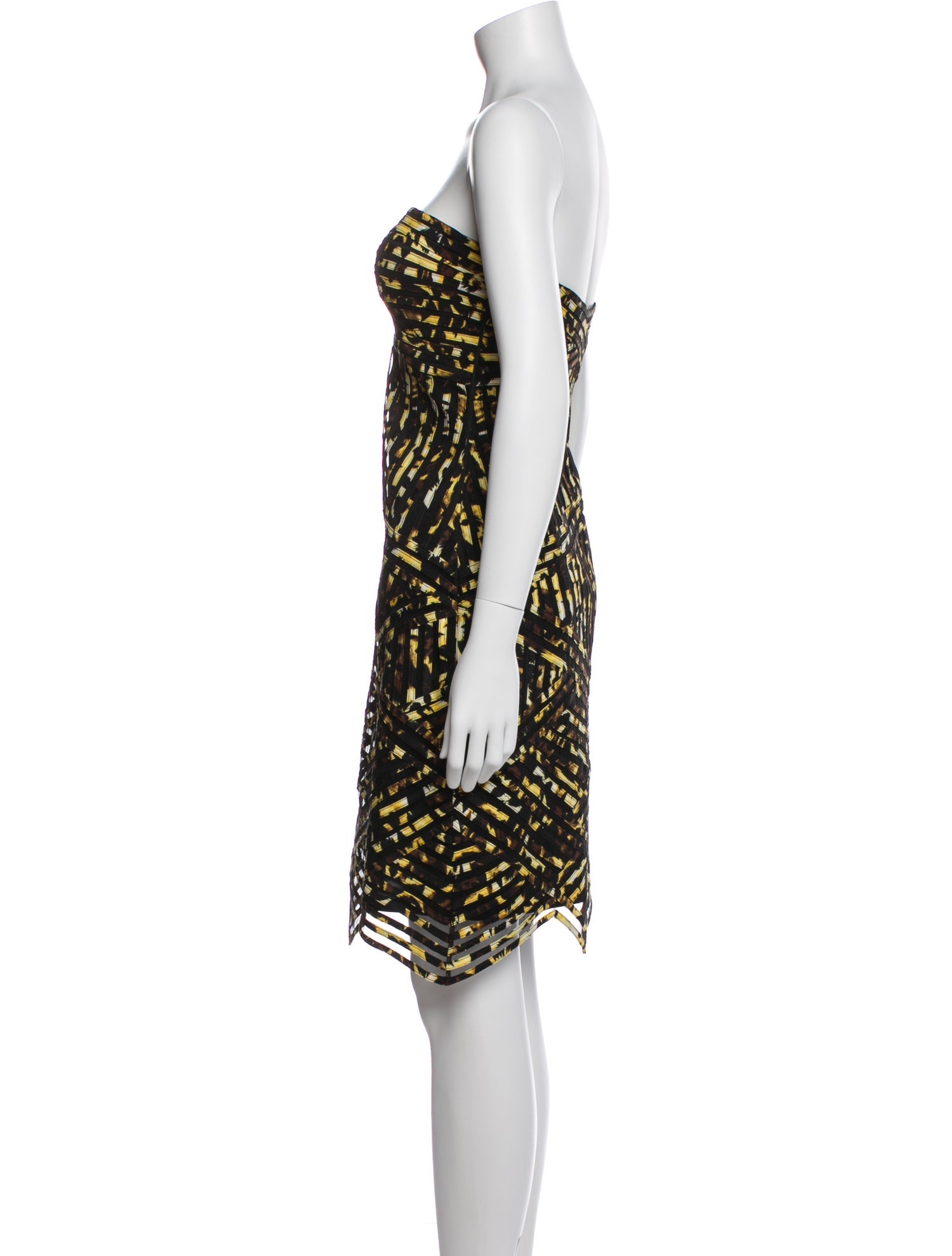 Sue Wong Printed Mini Dress w/ Tags