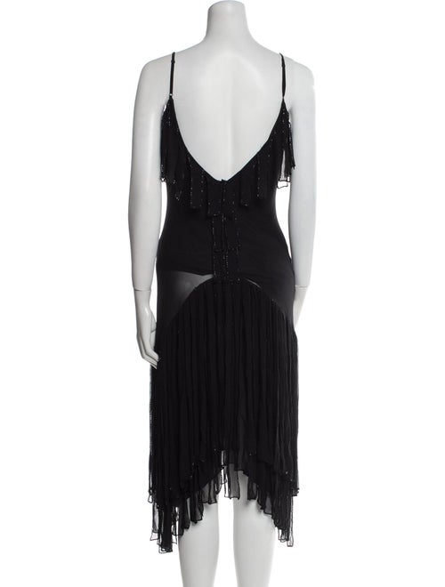 Sue Wong Silk Midi Length Dress