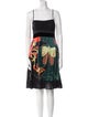 Sue Wong Silk Knee-Length Dress