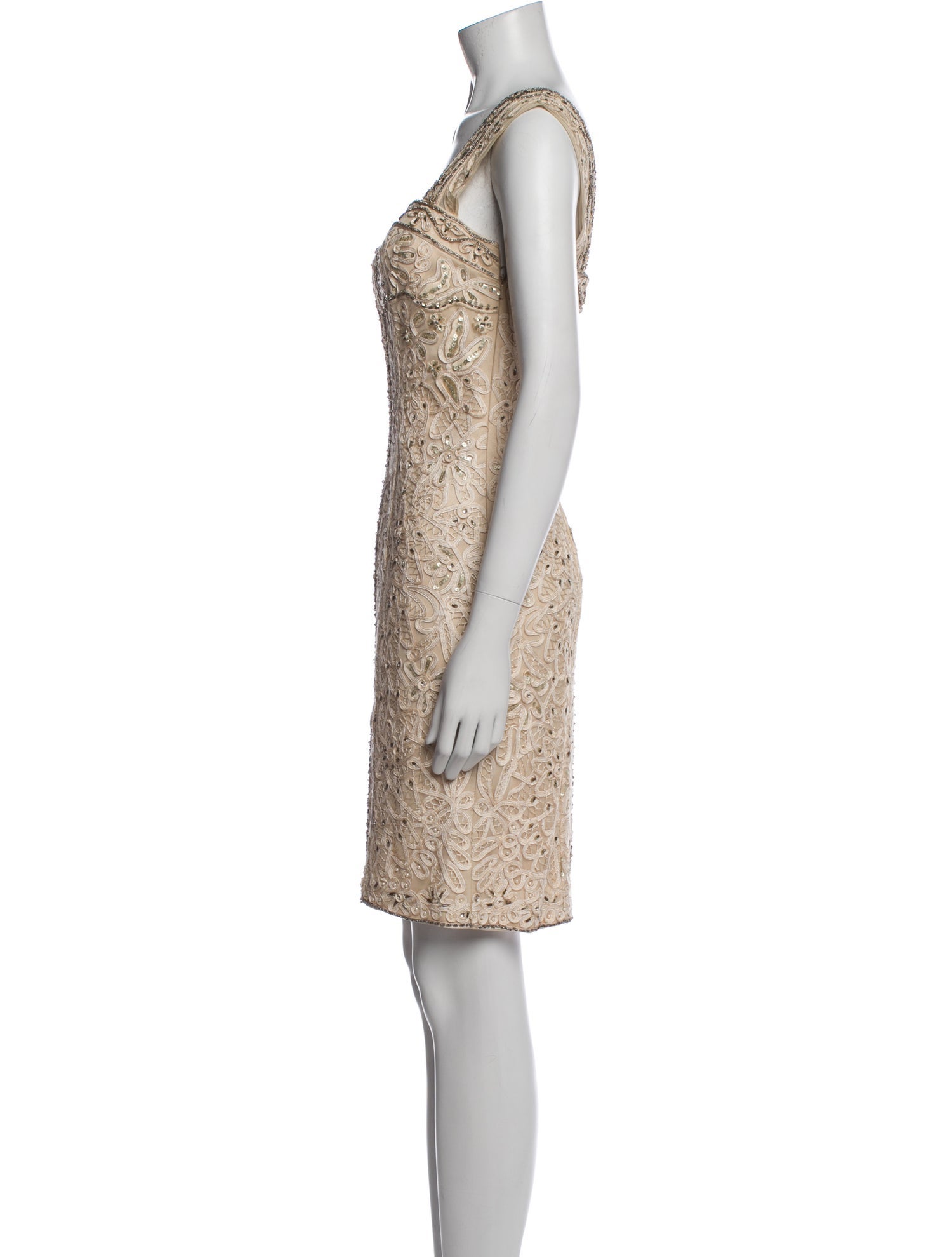 Sue Wong Vintage Mini Dress