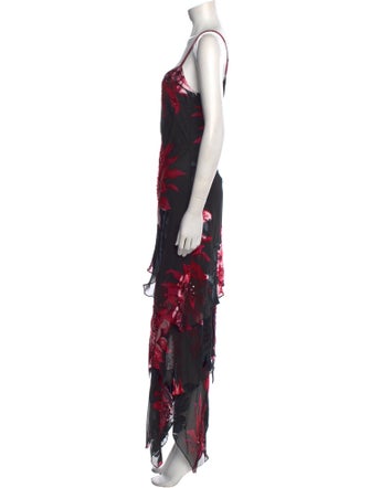 Sue Wong Silk Long Dress