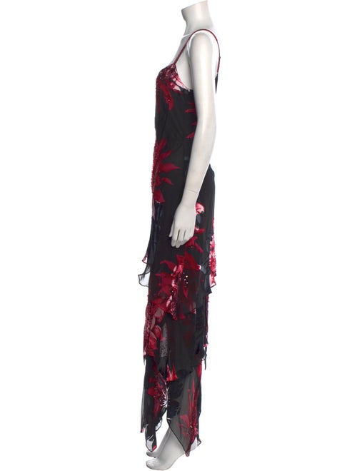 Sue Wong Silk Long Dress