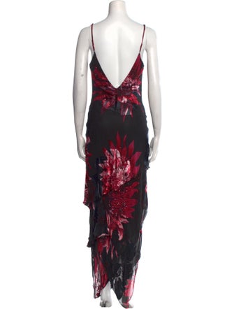 Sue Wong Silk Long Dress