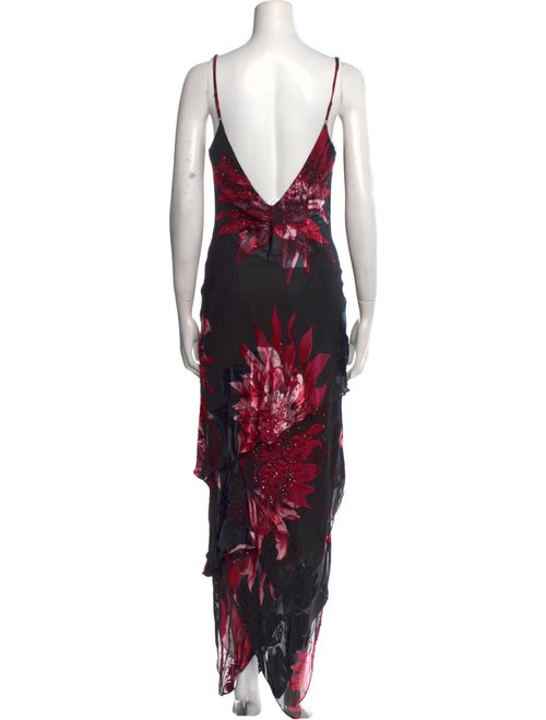 Sue Wong Silk Long Dress