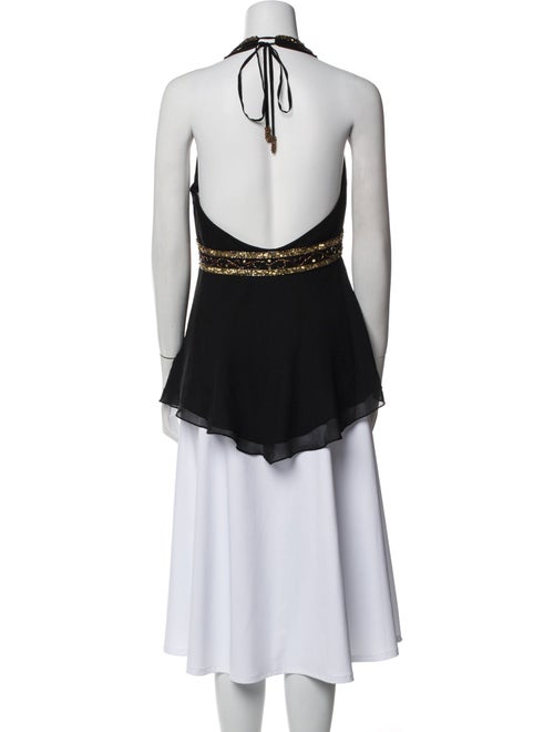 Sue Wong Silk V-Neck Tunic