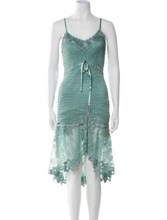 Sue Wong Printed Long Dress