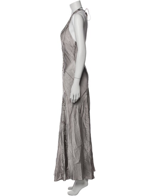 Sue Wong Silk Long Dress