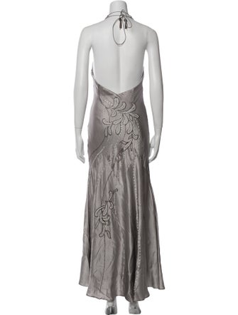Sue Wong Silk Long Dress