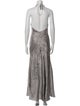 Sue Wong Silk Long Dress