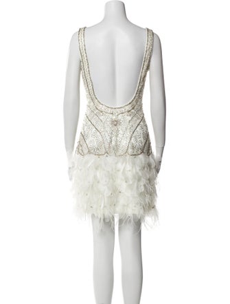 Sue Wong Nylon Mini Dress