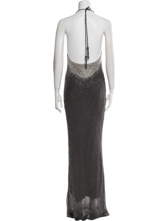 Sue Wong Silk Long Dress