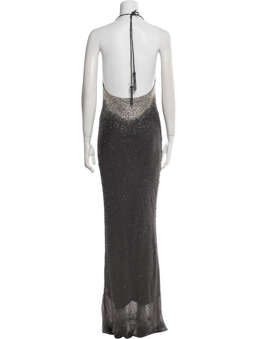 Sue Wong Silk Long Dress