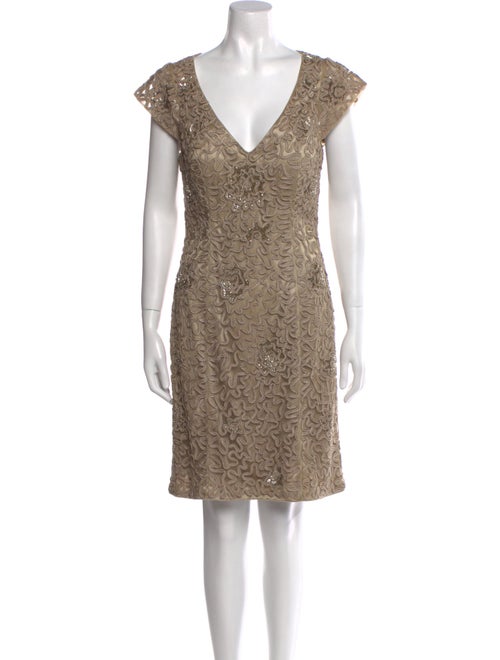 Sue Wong Nylon Mini Dress