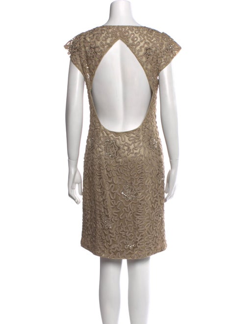 Sue Wong Nylon Mini Dress