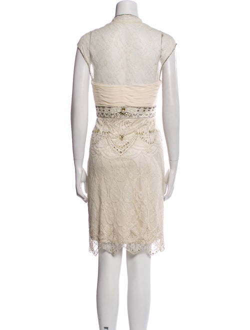 Sue Wong Nylon Knee-Length Dress