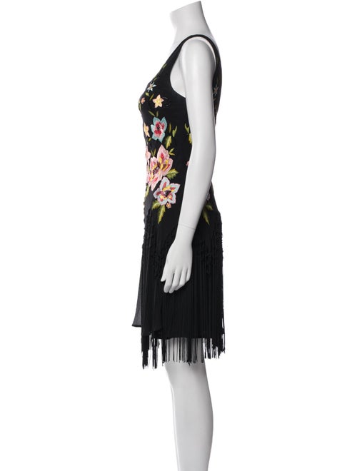 Sue Wong Silk Knee-Length Dress