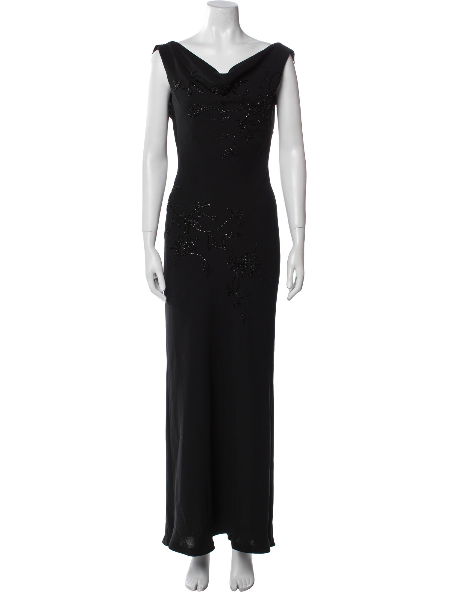 Sue Wong Silk Long Dress