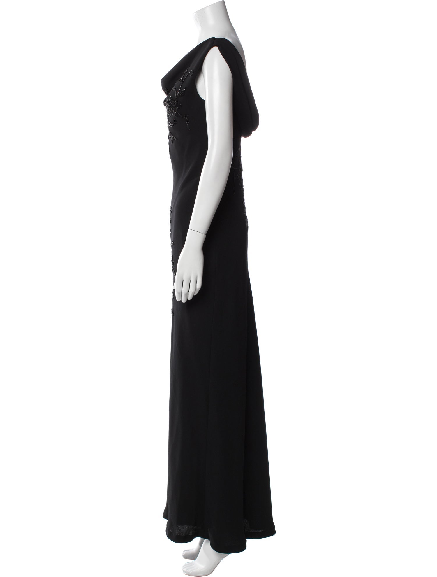 Sue Wong Silk Long Dress