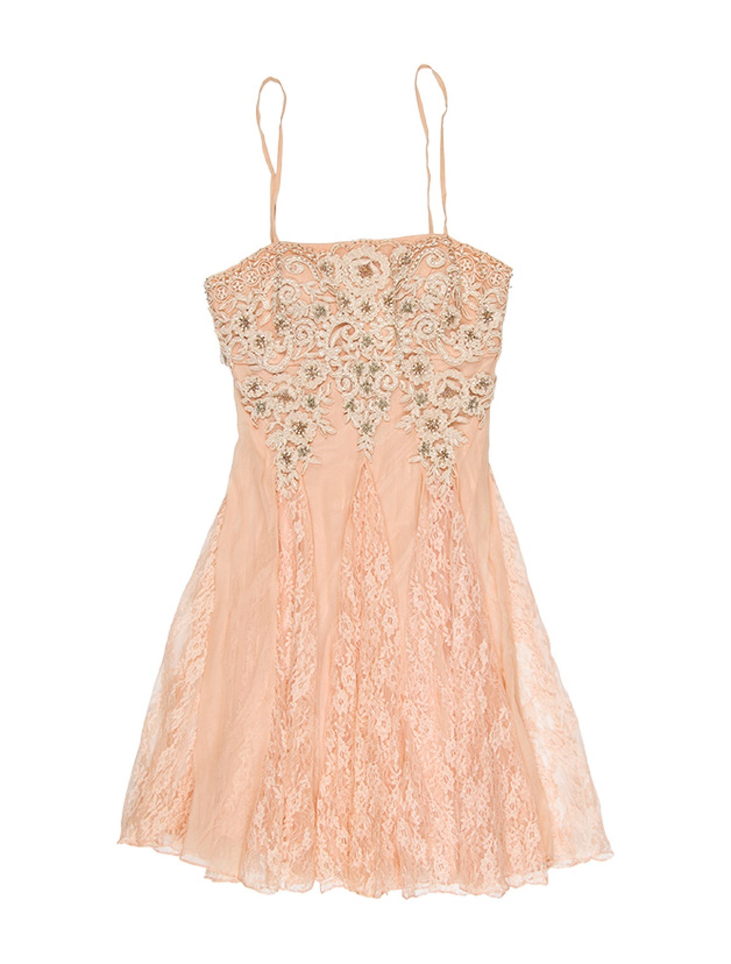 Sue Wong Silk Mini Dress