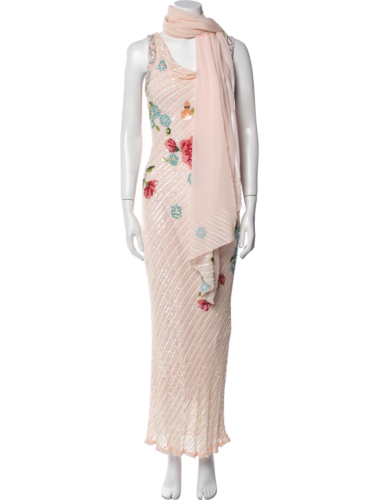 Sue Wong Vintage Long Dress