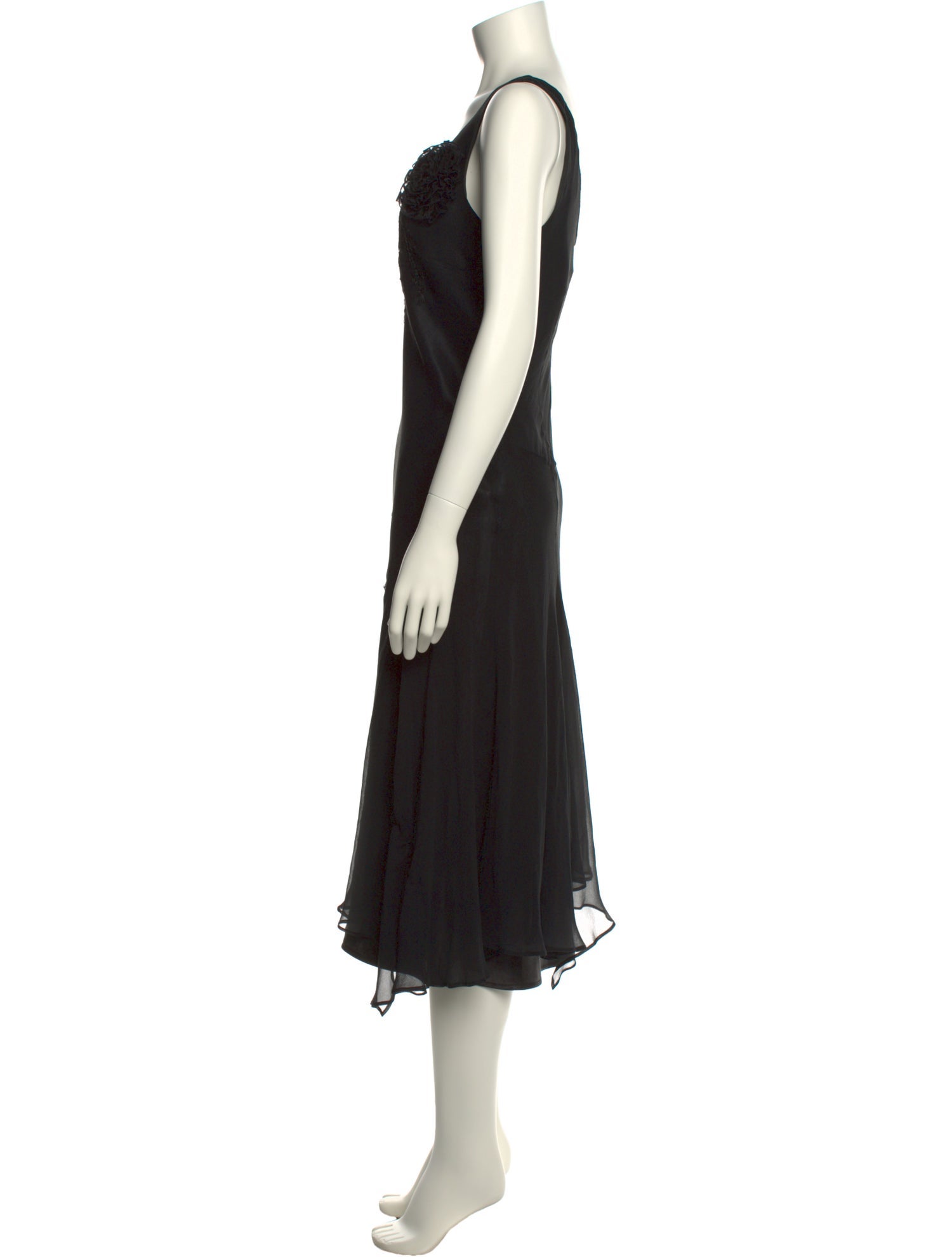 sue wong black dress Sue Wong - N4143 Strapless Ruched Mesh Cocktail Dress 2 / Black Gold
