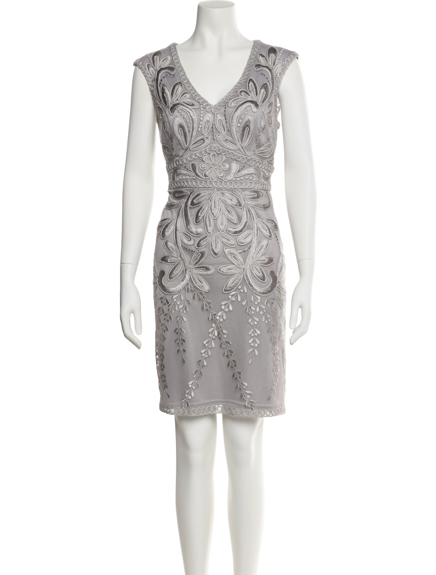 sue wong grey dress SUE WONG DRESS GOWN GREY size 4