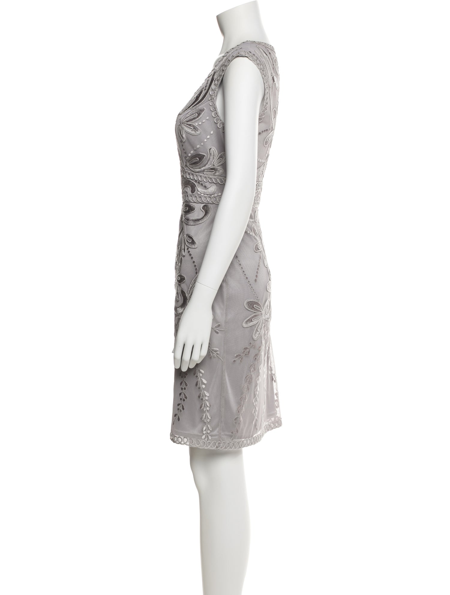 sue wong grey dress SUE WONG DRESS GOWN GREY size 4