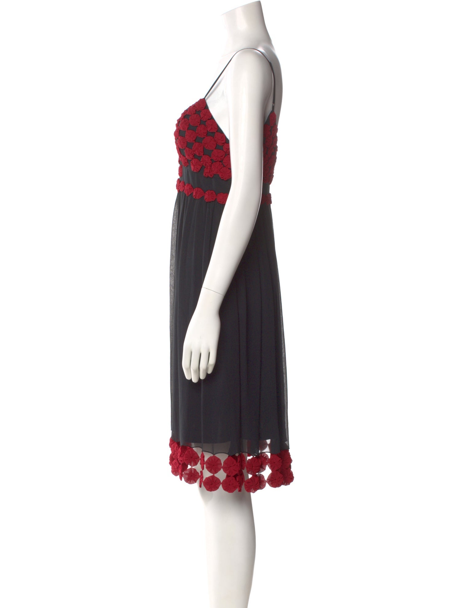 Sue Wong Silk Mini Dress