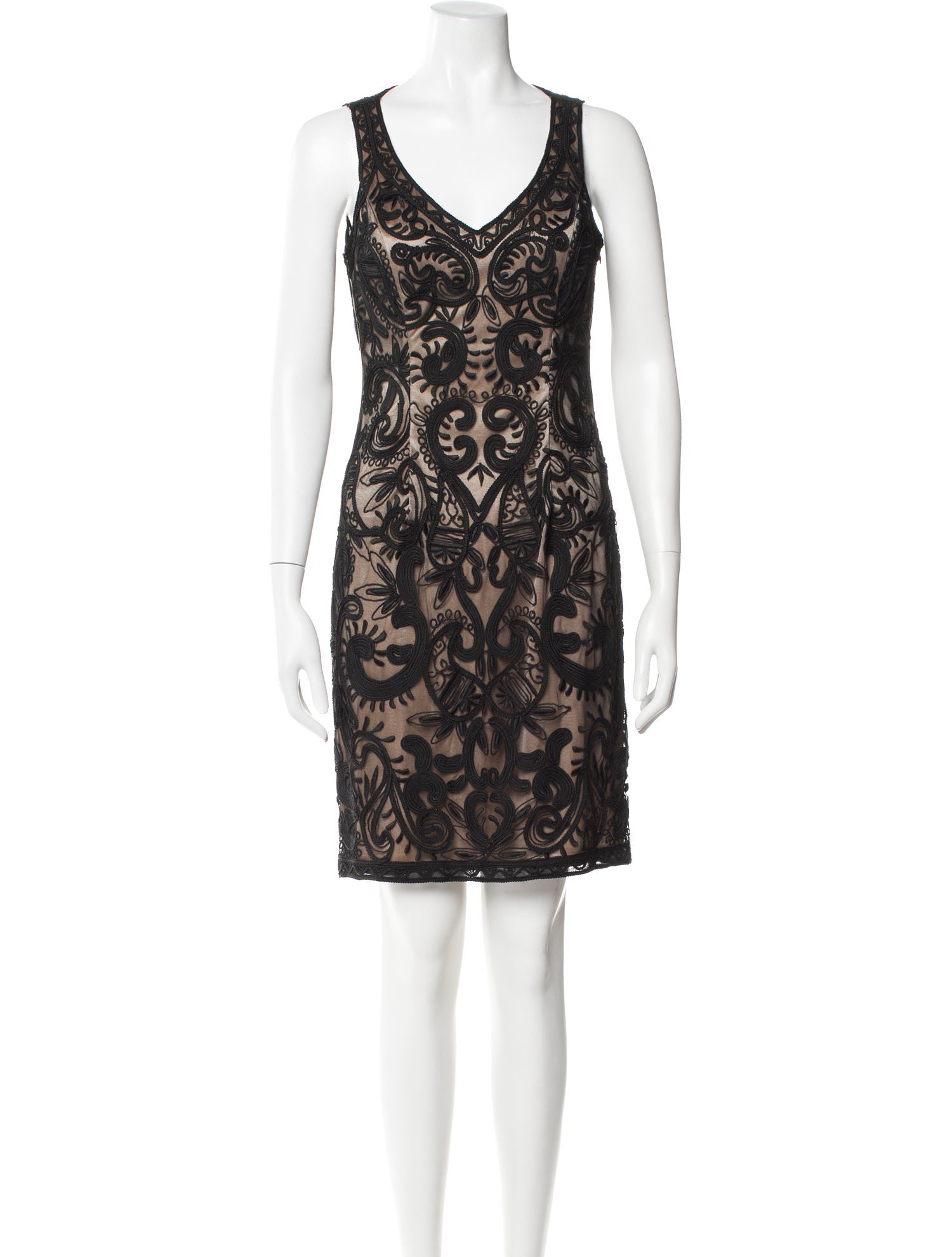 sue wong black lace dress Sue Wong N5364 - Short Sheath Dress