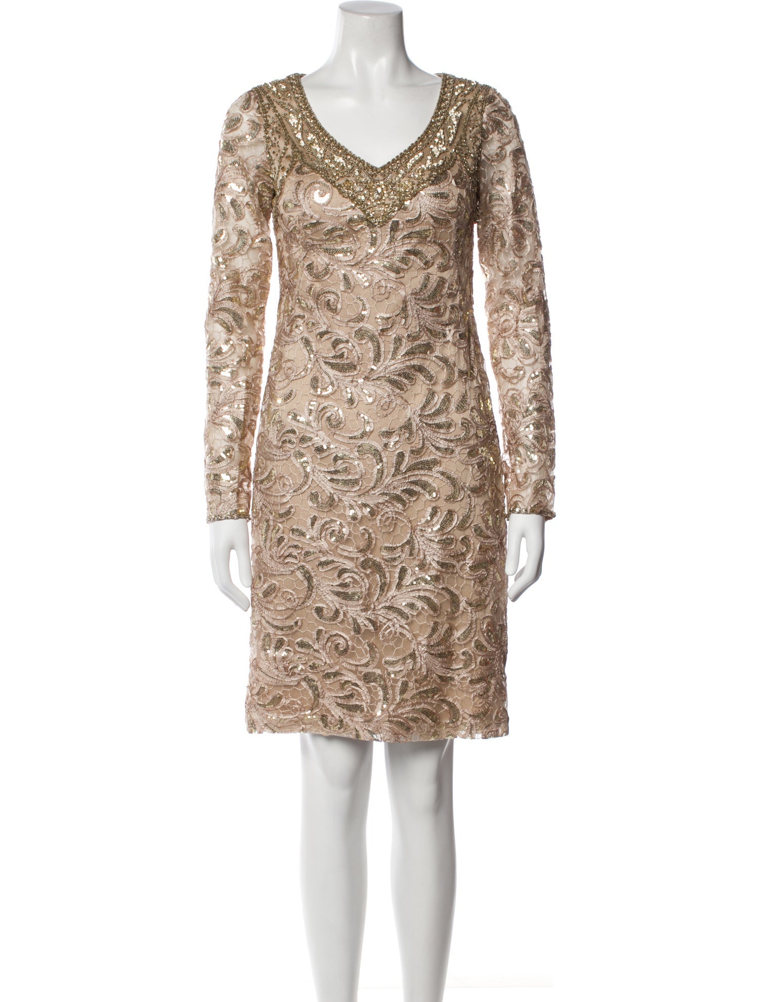 white christmas dresses Sue Wong N5244 - Long A-Line Dress main image 1
