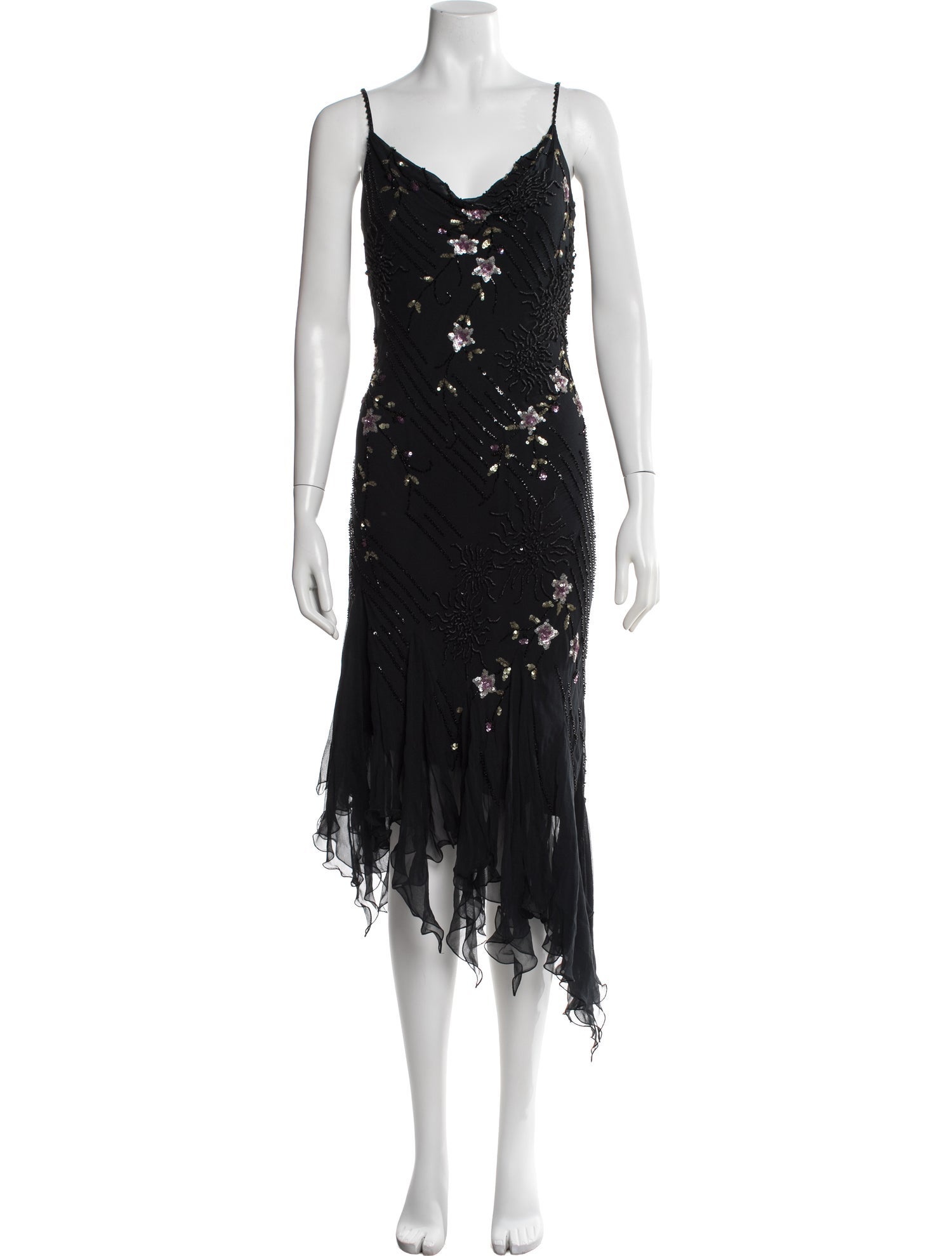 sue wong cocktail dress Sue Wong Nocturne Lace Embellish Cocktail Dress Zip Sz 10 FairyGrunge Whimsigoth