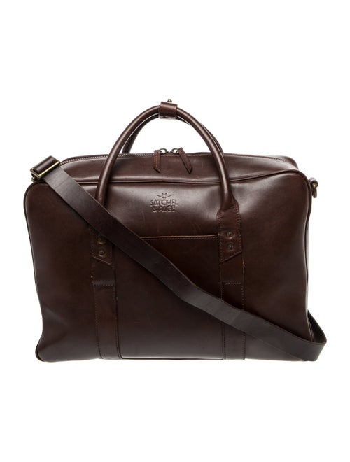 Satchel & Page Leather Shoulder Bag