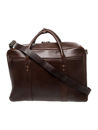 Satchel & Page Leather Shoulder Bag