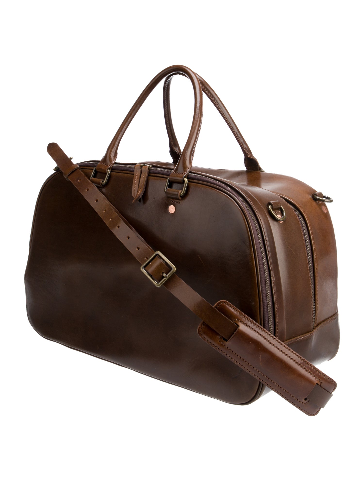 Satchel & Page Leather Carry On