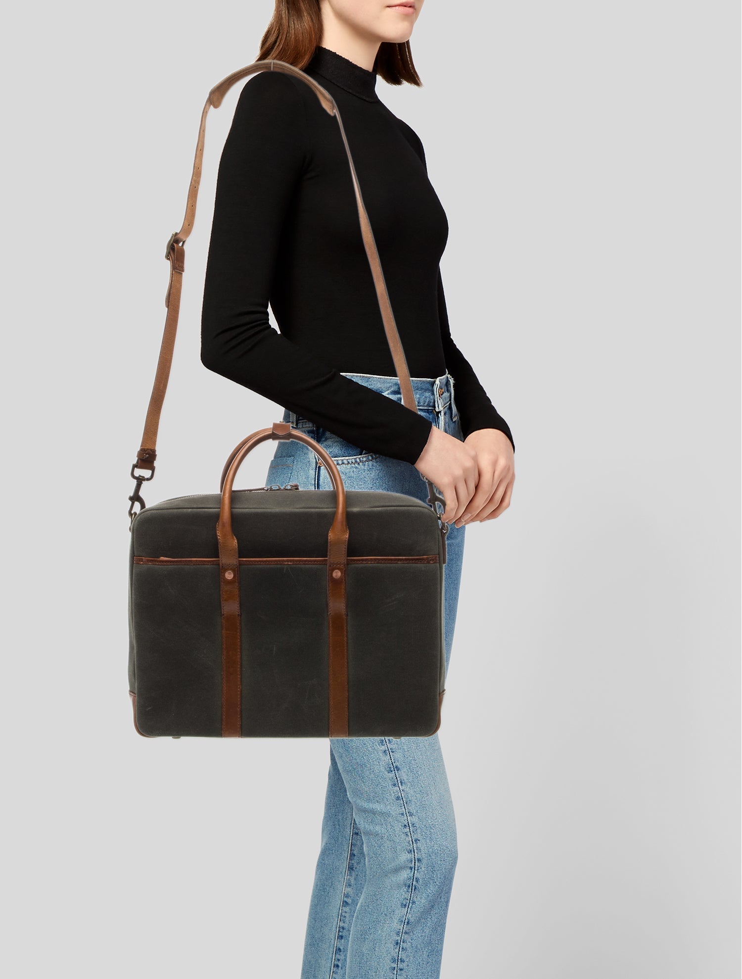 Satchel & Page Canvas Aviator Brief