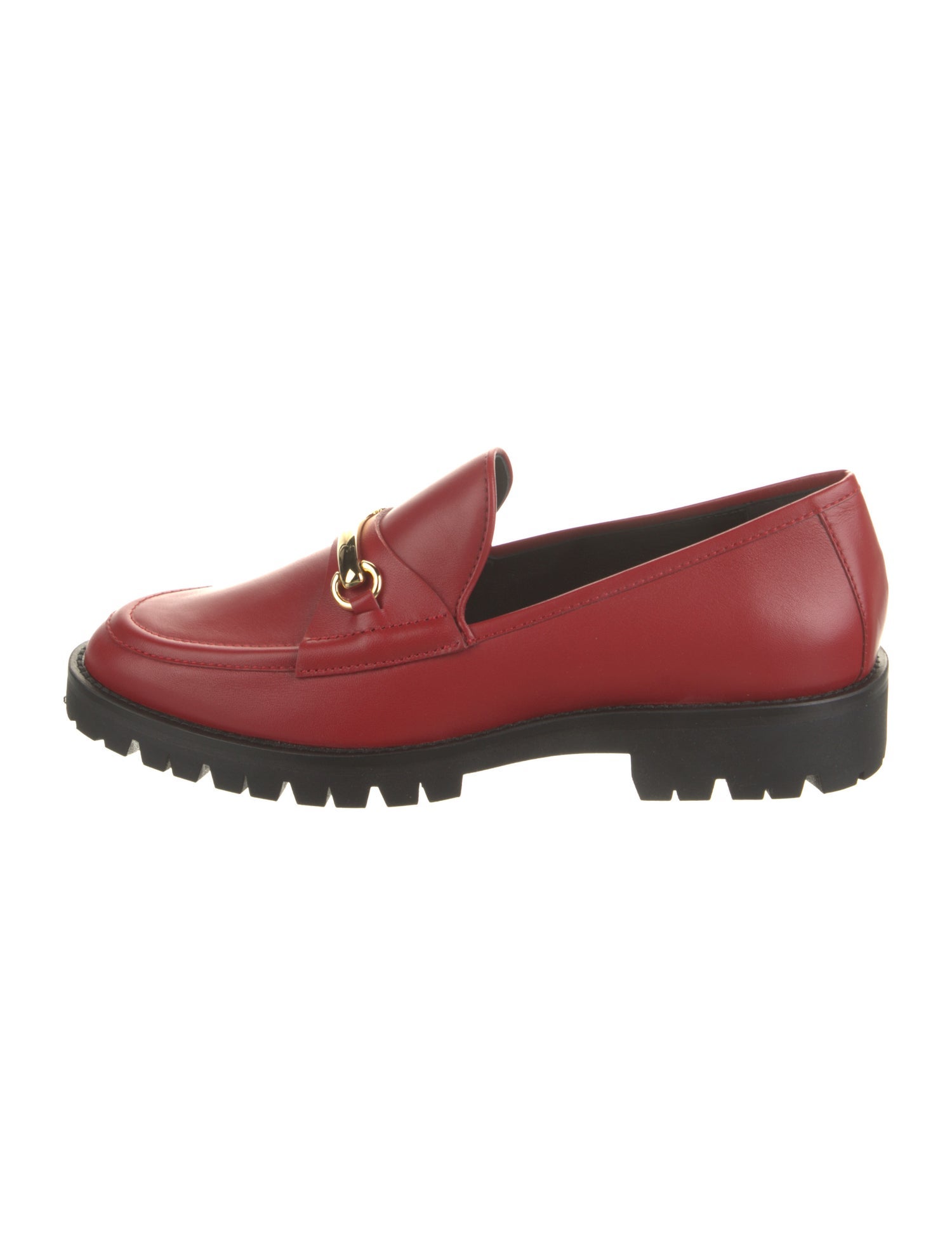 Suzanne Rae Leather Loafers w/ Tags - Red Flats, Shoes
