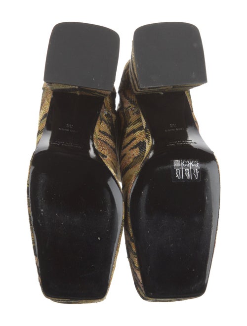 Suzanne Rae Canvas Animal Print Sock Boots