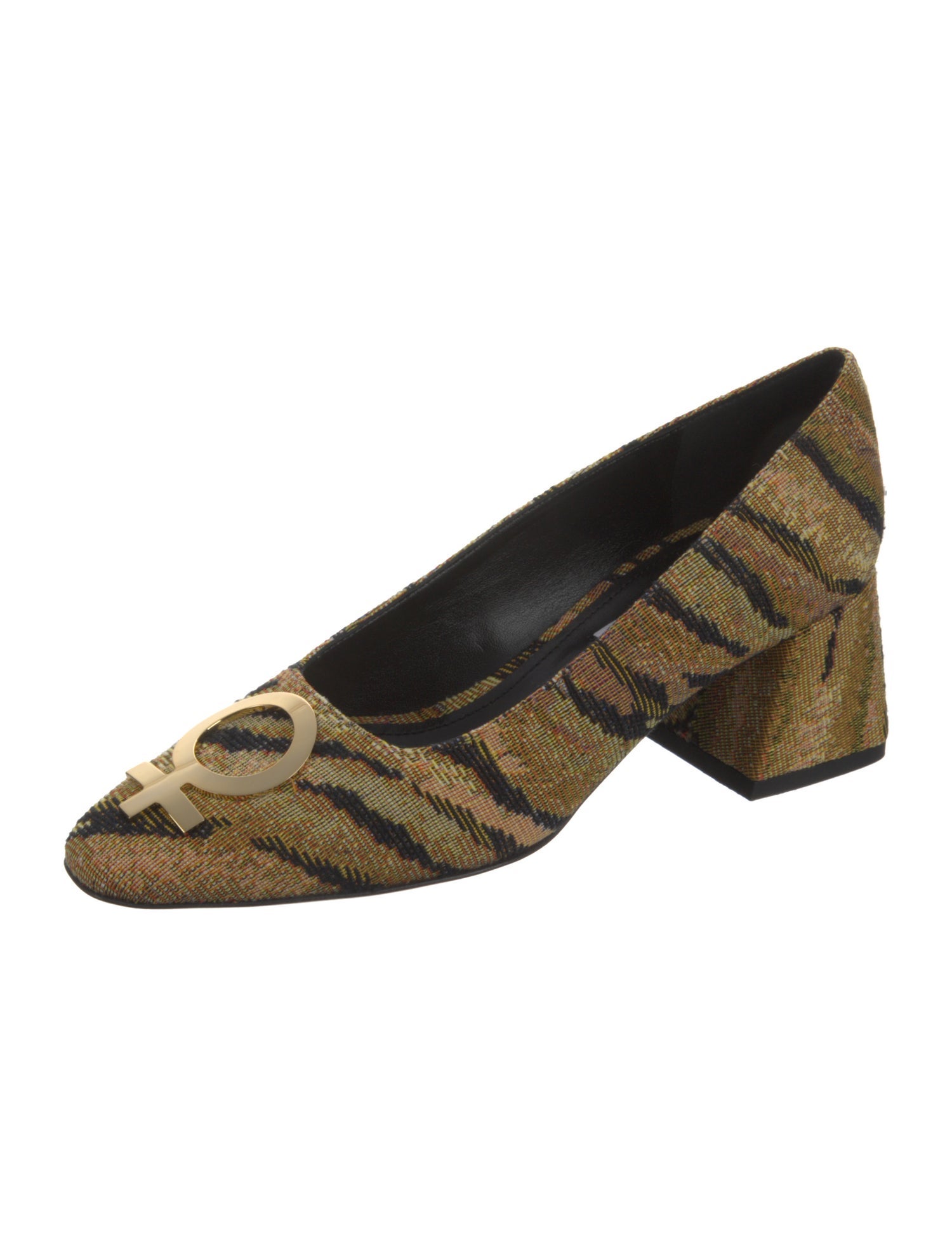 Suzanne Rae Canvas Animal Print Pumps w/ Tags