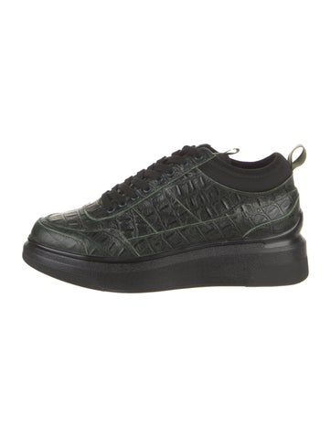 Suzanne Rae Sneakers Embossed Leather 11