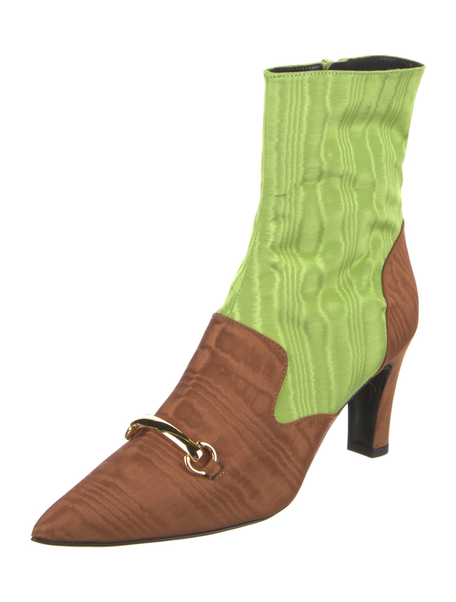 Suzanne Rae Colorblock Pattern Sock Boots