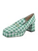 Suzanne Rae Canvas Plaid Print Pumps