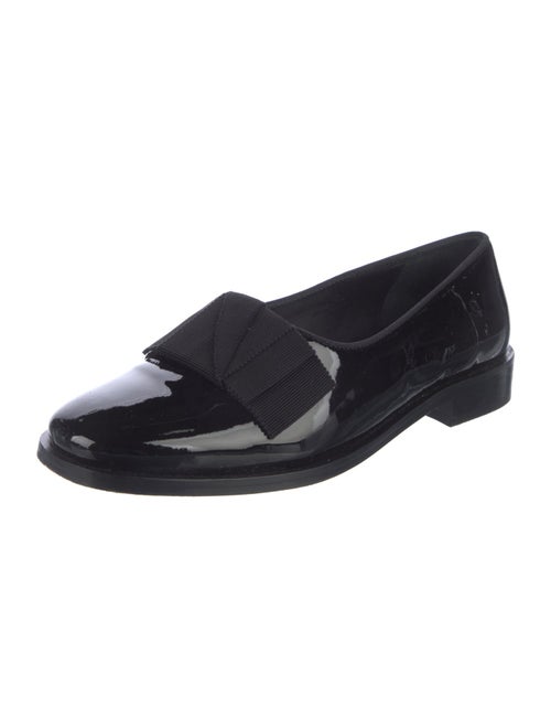 Suzanne Rae Patent Leather Grosgrain Trim Loafers