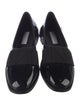 Suzanne Rae Patent Leather Grosgrain Trim Loafers