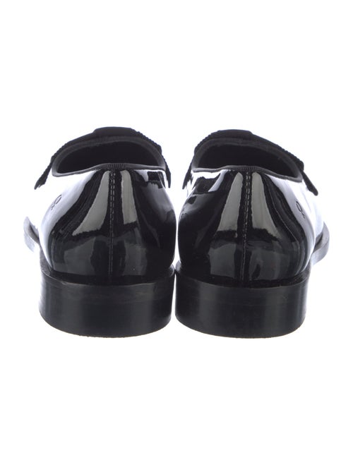 Suzanne Rae Patent Leather Grosgrain Trim Loafers